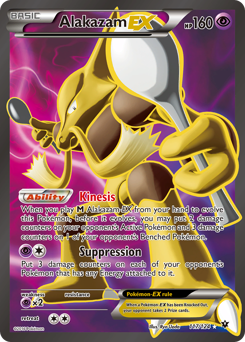 Alakazam-EX #117 Alakazam-EX - Fates Collide - #117 - Pokemon TCG card