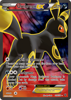 Umbreon-EX #119 Umbreon-EX - Fates Collide - #119 - Pokemon TCG card