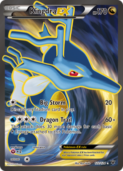 Kingdra-EX - Fates Collide - #122 - Pokemon TCG card