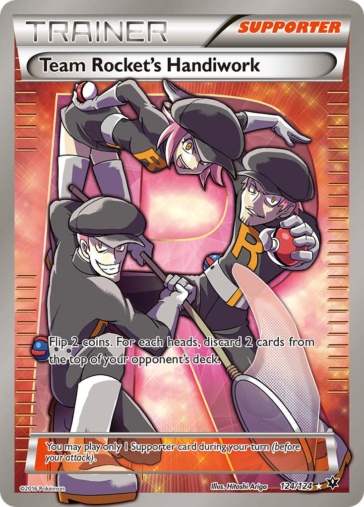 Team Rocket's Handiwork - Fates Collide - #124 - Pokemon TCG card