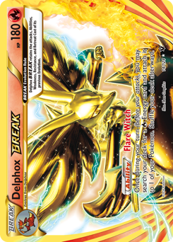 Delphox BREAK #14 Delphox BREAK - Fates Collide - #14 - Pokemon TCG card