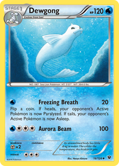 Dewgong #16 Dewgong - Fates Collide - #16 - Pokemon TCG card