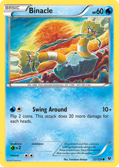 Binacle - Fates Collide - #22 - Pokemon TCG card