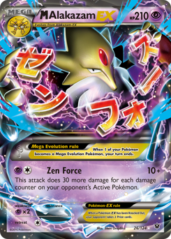 M Alakazam-EX - Fates Collide - #26 - Pokemon TCG card