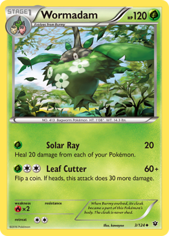 Wormadam #3 Wormadam - Fates Collide - #3 - Pokemon TCG card