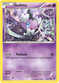 Gothita #32 Gothita - Fates Collide - #32 - Pokemon TCG card
