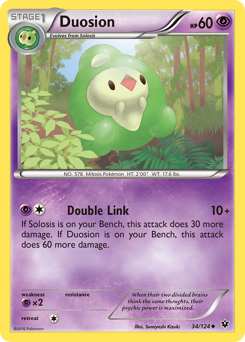 Duosion - Fates Collide - #34 - Pokemon TCG card