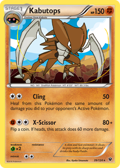 Kabutops #39 Kabutops - Fates Collide - #39 - Pokemon TCG card