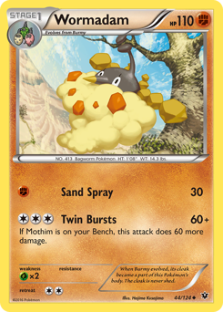 Wormadam #44 Wormadam - Fates Collide - #44 - Pokemon TCG card