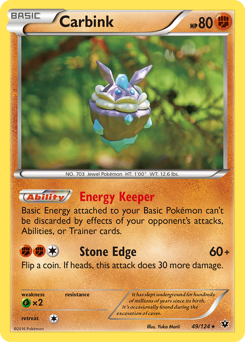 Carbink - Fates Collide - #49 - Pokemon TCG card