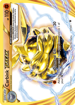 Carbink BREAK #51 Carbink BREAK - Fates Collide - #51 - Pokemon TCG card