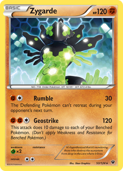 Zygarde #53 Zygarde - Fates Collide - #53 - Pokemon TCG card