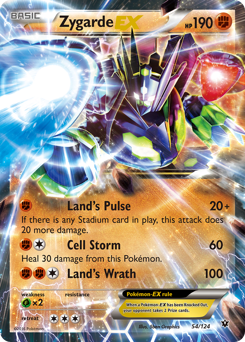 Zygarde-EX #54 Zygarde-EX - Fates Collide - #54 - Pokemon TCG card
