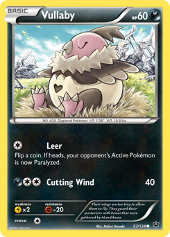 Vullaby #57 Vullaby - Fates Collide - #57 - Pokemon TCG card