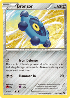 Bronzor - Fates Collide - #60 - Pokemon TCG card