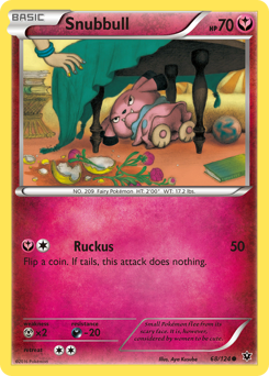 Snubbull - Fates Collide - #68 - Pokemon TCG card