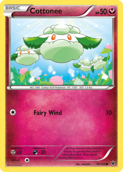 Cottonee - Fates Collide - #70 - Pokemon TCG card