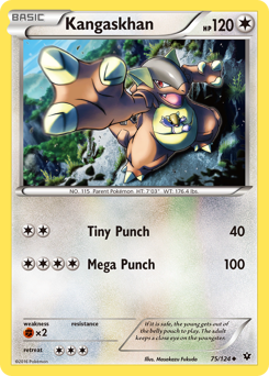 Kangaskhan #75 Kangaskhan - Fates Collide - #75 - Pokemon TCG card