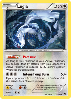 Lugia #78 Lugia - Fates Collide - #78 - Pokemon TCG card