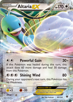 Altaria-EX #83 Altaria-EX - Fates Collide - #83 - Pokemon TCG card