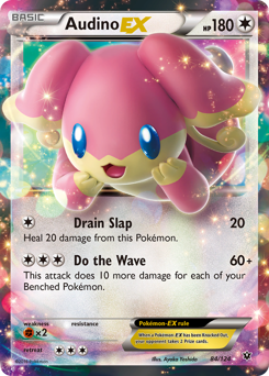 Audino-EX #84 Audino-EX - Fates Collide - #84 - Pokemon TCG card