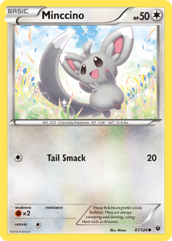 Minccino #87 Minccino - Fates Collide - #87 - Pokemon TCG card