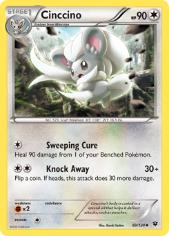 Cinccino - Fates Collide - #89 - Pokemon TCG card