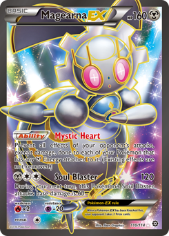 Magearna-EX #110 Magearna-EX - Steam Siege - #110 - Pokemon TCG card
