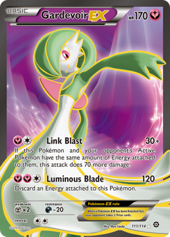 Gardevoir-EX #111 Gardevoir-EX - Steam Siege - #111 - Pokemon TCG card
