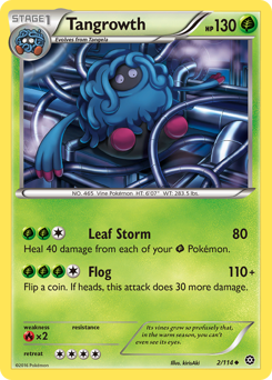 Tangrowth #2 Tangrowth - Steam Siege - #2 - Pokemon TCG card