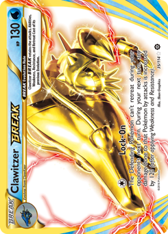 Clawitzer BREAK - Steam Siege - #35 - Pokemon TCG card