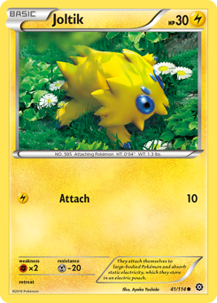 Joltik - Steam Siege - #41 - Pokemon TCG card