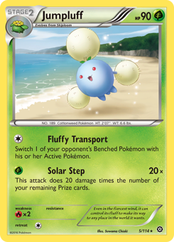 Jumpluff - Steam Siege - #5 - Pokemon TCG card