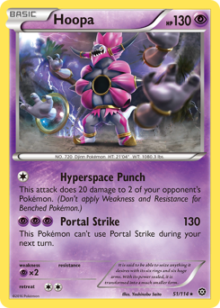 Hoopa #51 Hoopa - Steam Siege - #51 - Pokemon TCG card
