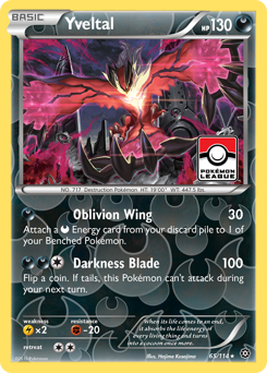 Yveltal - Steam Siege - #65 - Pokemon TCG card
