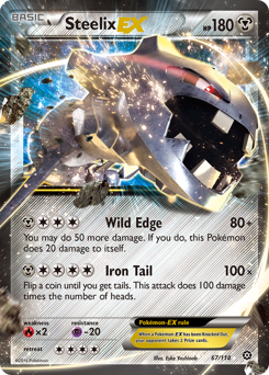 Steelix-EX - Steam Siege - #67 - Pokemon TCG card