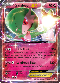 Gardevoir-EX #78 Gardevoir-EX - Steam Siege - #78 - Pokemon TCG card