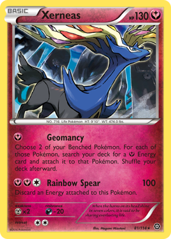 Xerneas - Steam Siege - #81 - Pokemon TCG card