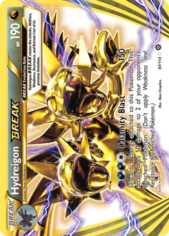 Hydreigon BREAK #87 Hydreigon BREAK - Steam Siege - #87 - Pokemon TCG card