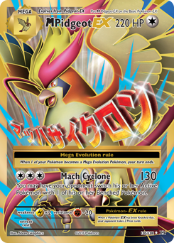M Pidgeot-EX #105 M Pidgeot-EX - Evolutions - #105 - Pokemon TCG card