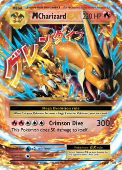 M Charizard-EX #13 M Charizard-EX - Evolutions - #13 - Pokemon TCG card
