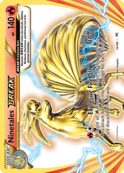 Ninetales BREAK #16 Ninetales BREAK - Evolutions - #16 - Pokemon TCG card