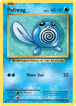 Poliwag #23 Poliwag - Evolutions - #23 - Pokemon TCG card