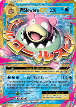 M Slowbro-EX - Evolutions - #27 - Pokemon TCG card