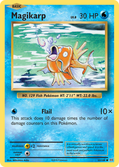 Magikarp #33 Magikarp - Evolutions - #33 - Pokemon TCG card