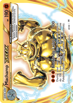 Machamp BREAK - Evolutions - #60 - Pokemon TCG card