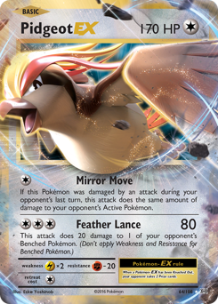 Pidgeot-EX #64 Pidgeot-EX - Evolutions - #64 - Pokemon TCG card