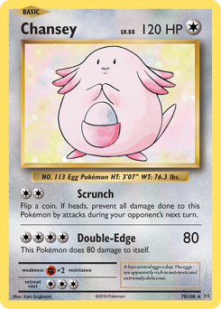 Chansey #70 Chansey - Evolutions - #70 - Pokemon TCG card