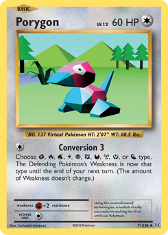 Porygon #71 Porygon - Evolutions - #71 - Pokemon TCG card