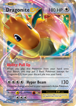 Dragonite-EX #72 Dragonite-EX - Evolutions - #72 - Pokemon TCG card